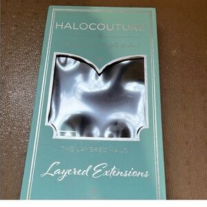 HALOCOUTURE Layered Extensions - Dark brown  14 inches